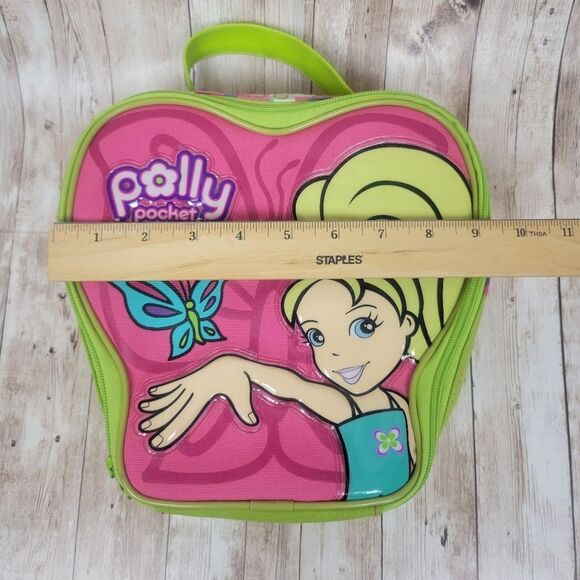 Polly Pocket Carrying Case Pink Green 2005 - Picture 10 of 11